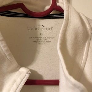 White athletic jacket